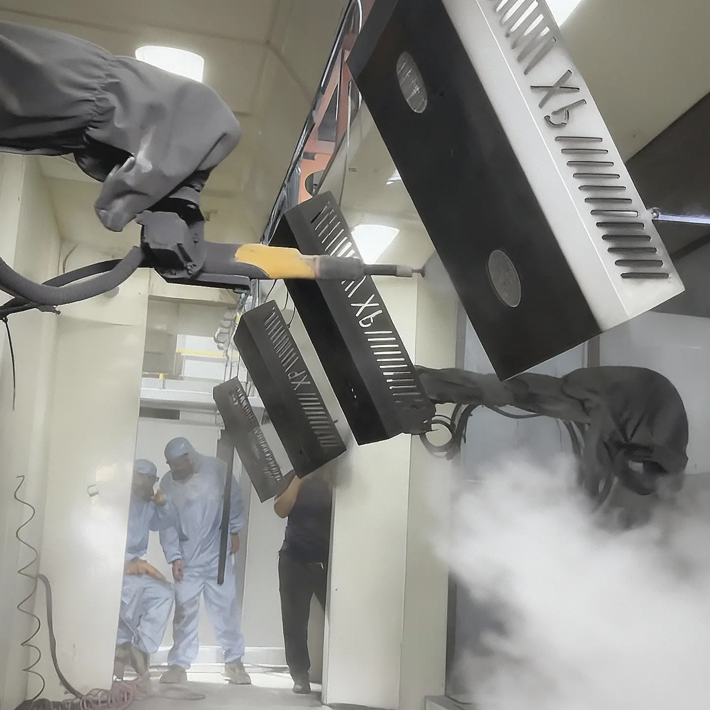 Vision Guided Robotic Spraying for Machine Covers & Mechanical Enclosures