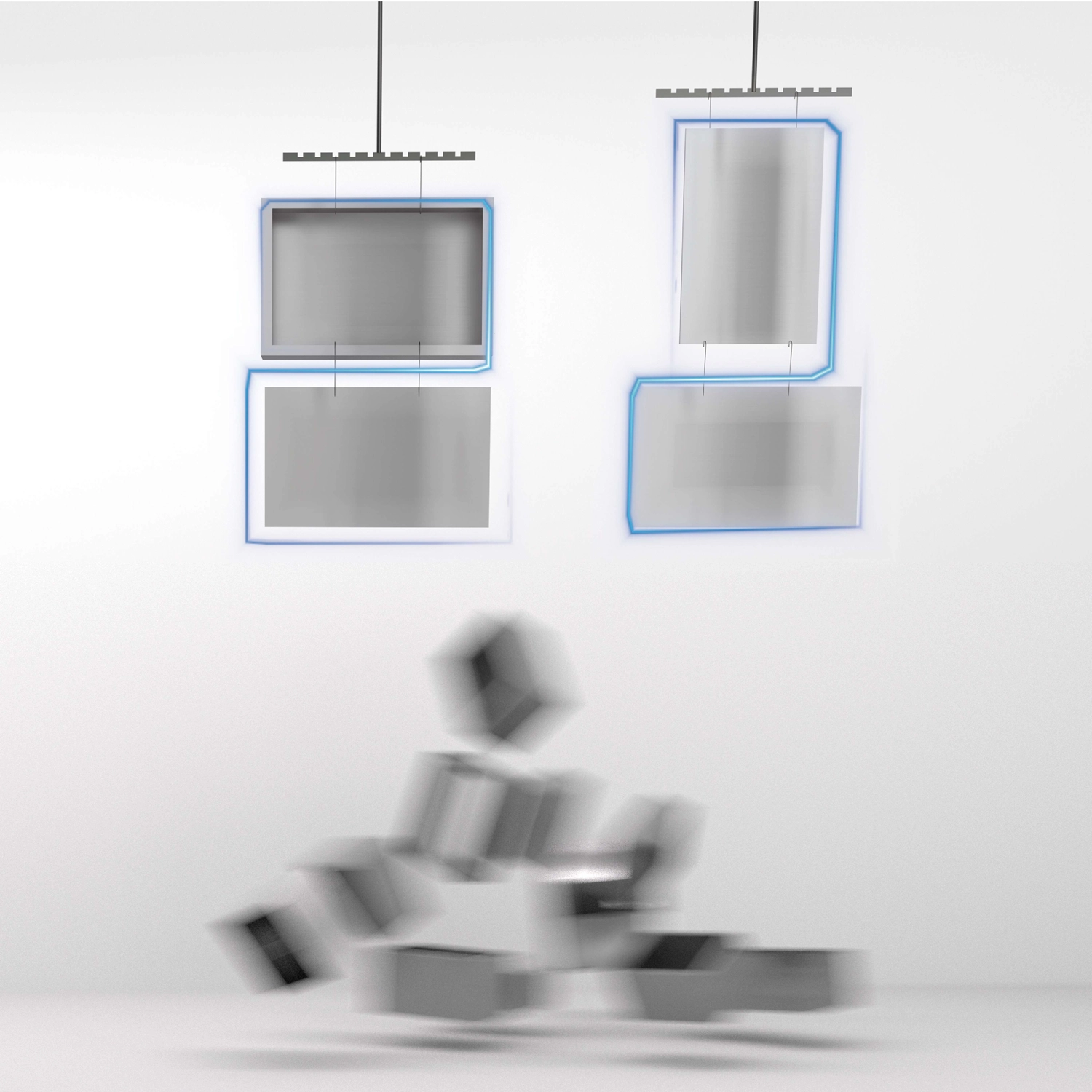 Adaptive Spray Robot for Mixed-Shape Workpieces