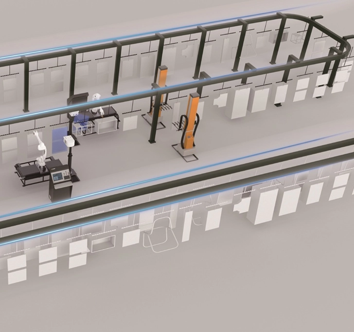 3D Vision Guided Spray Robot with Intelligent Visual Control
