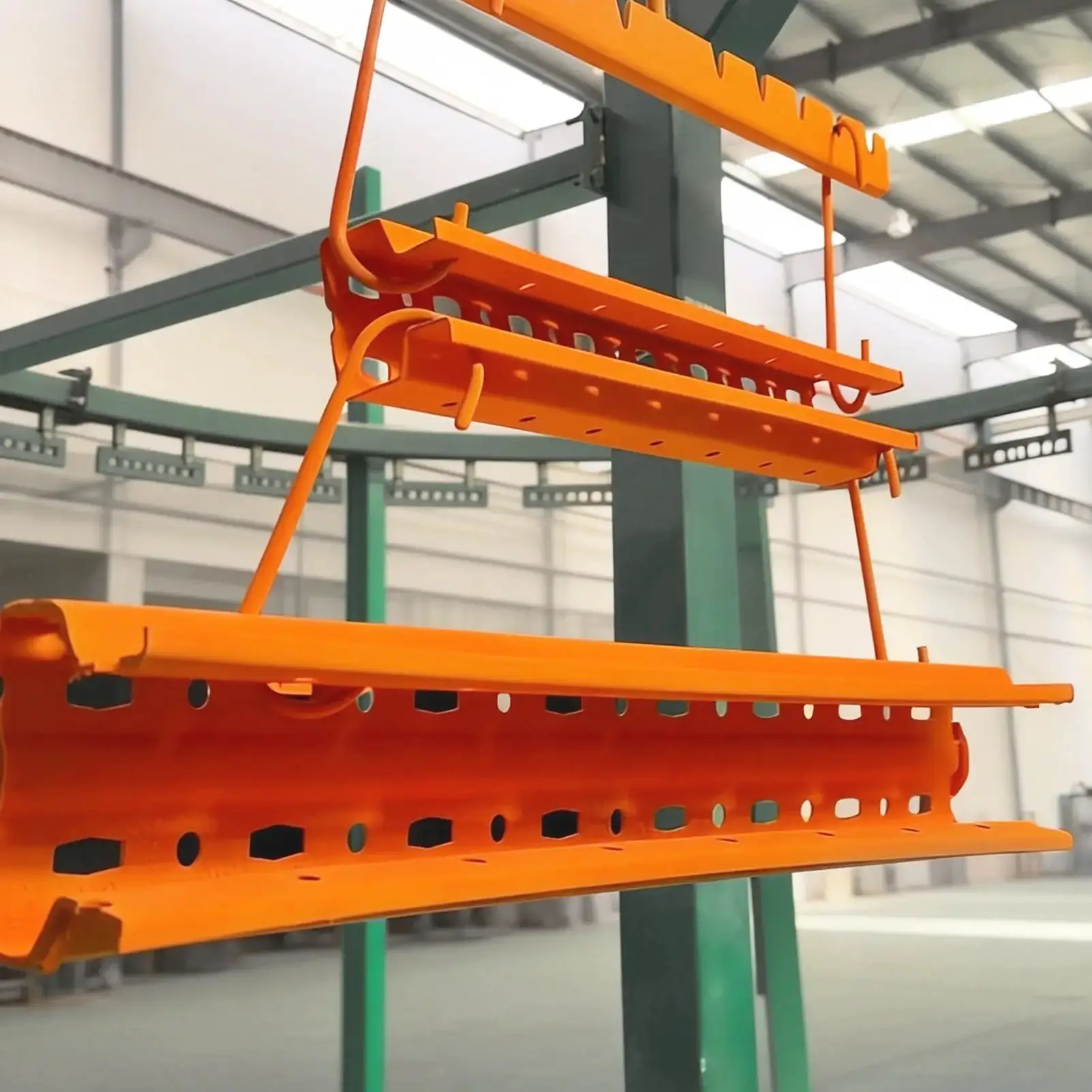 Vision Guided Robotic Spraying for H Beam, I Beam & Pipe Workpieces